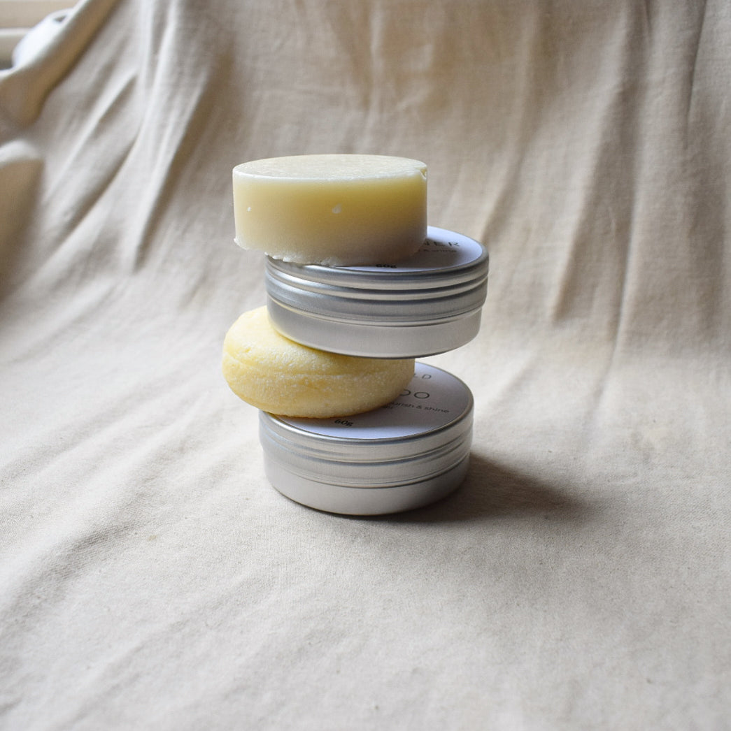 solid shampoo and conditioner