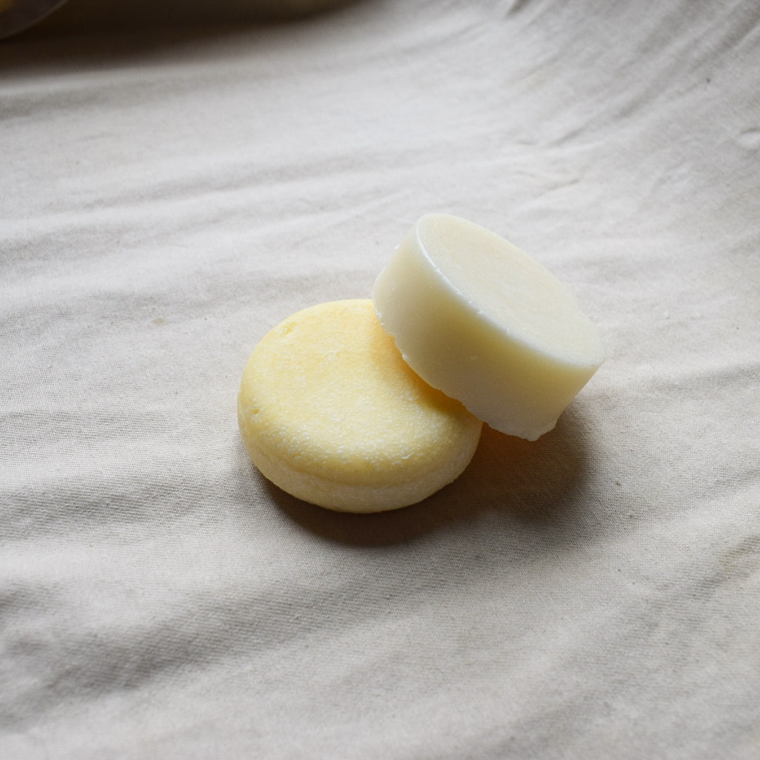 Solid Shampoo & Conditioner Duo naked
