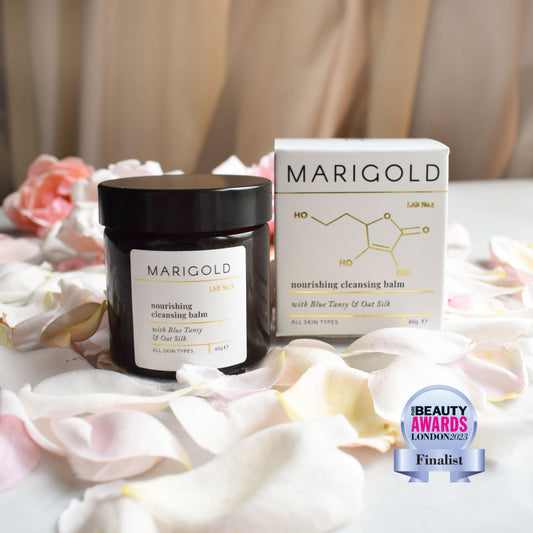 Blue Tansy Nourishing Face Cleansing Balm 2023 beauty award Jar and box