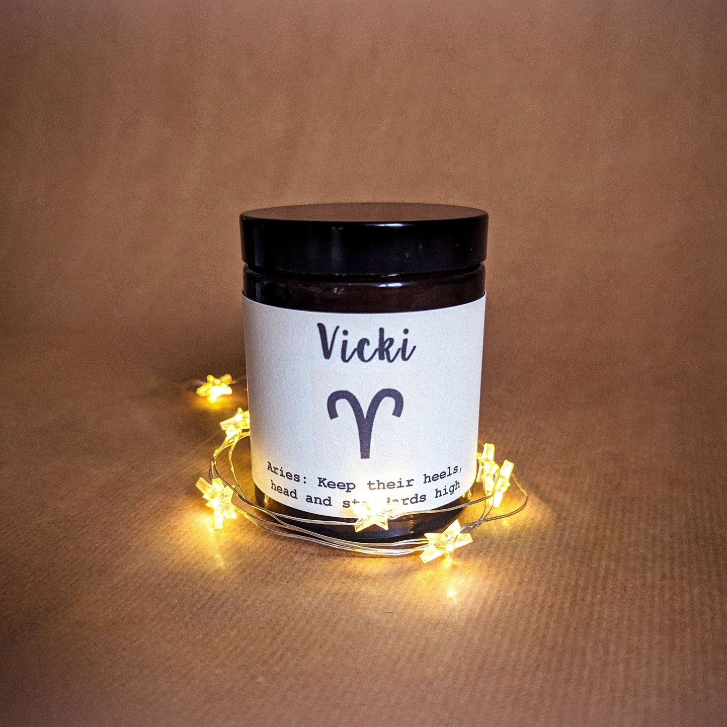 180ml Personalised Scented Zodiac Candle