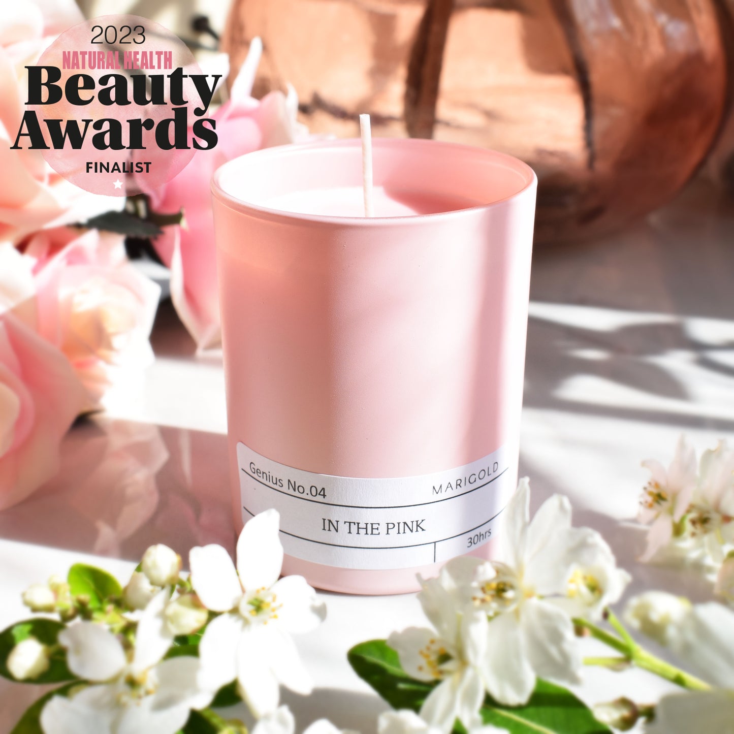 In the Pink Wellbeing Aromatherapy Candle