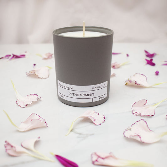 180m lin the moment eco soy wax candle
