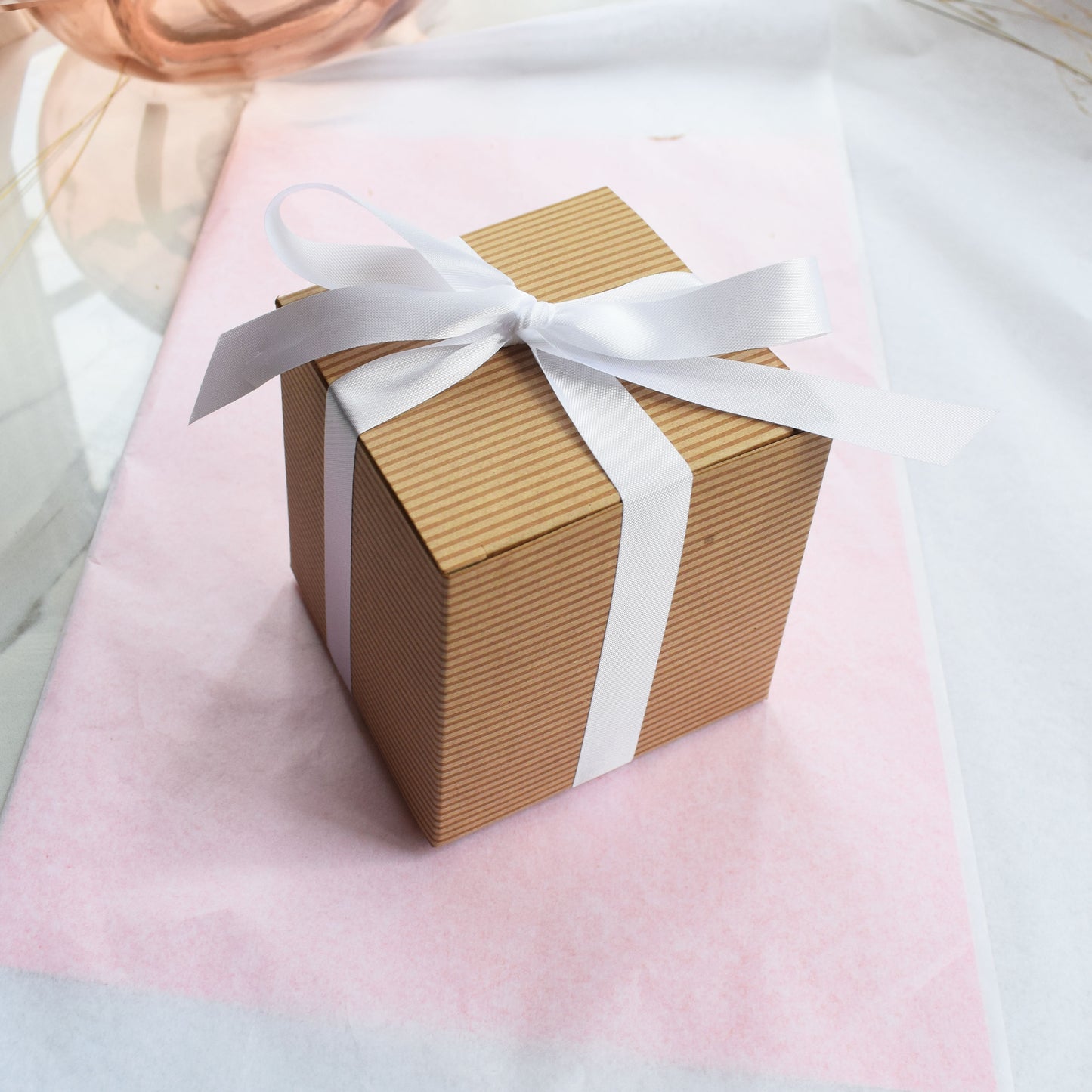 Marigold Vegan Eco Warrior Spa Gift Box ribboned box