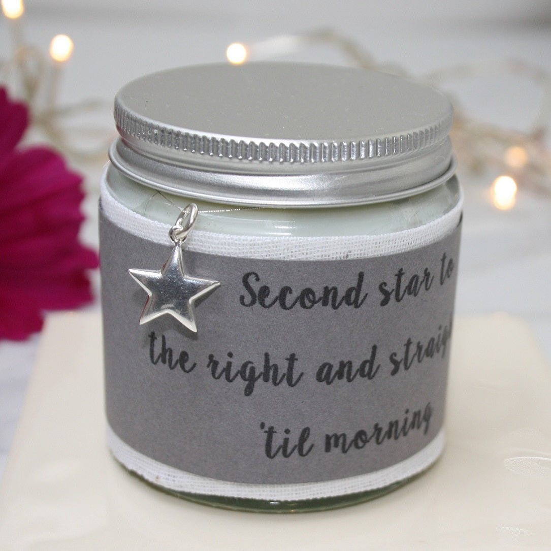 Scented Candle with Star Charm