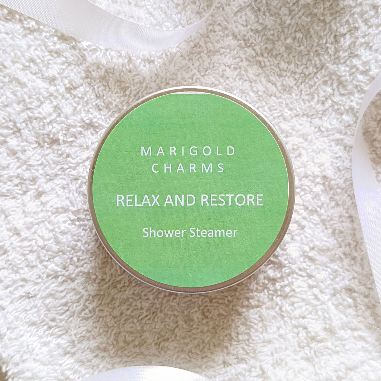 Marigold Charms Jasmine Vegan Shower Steamer