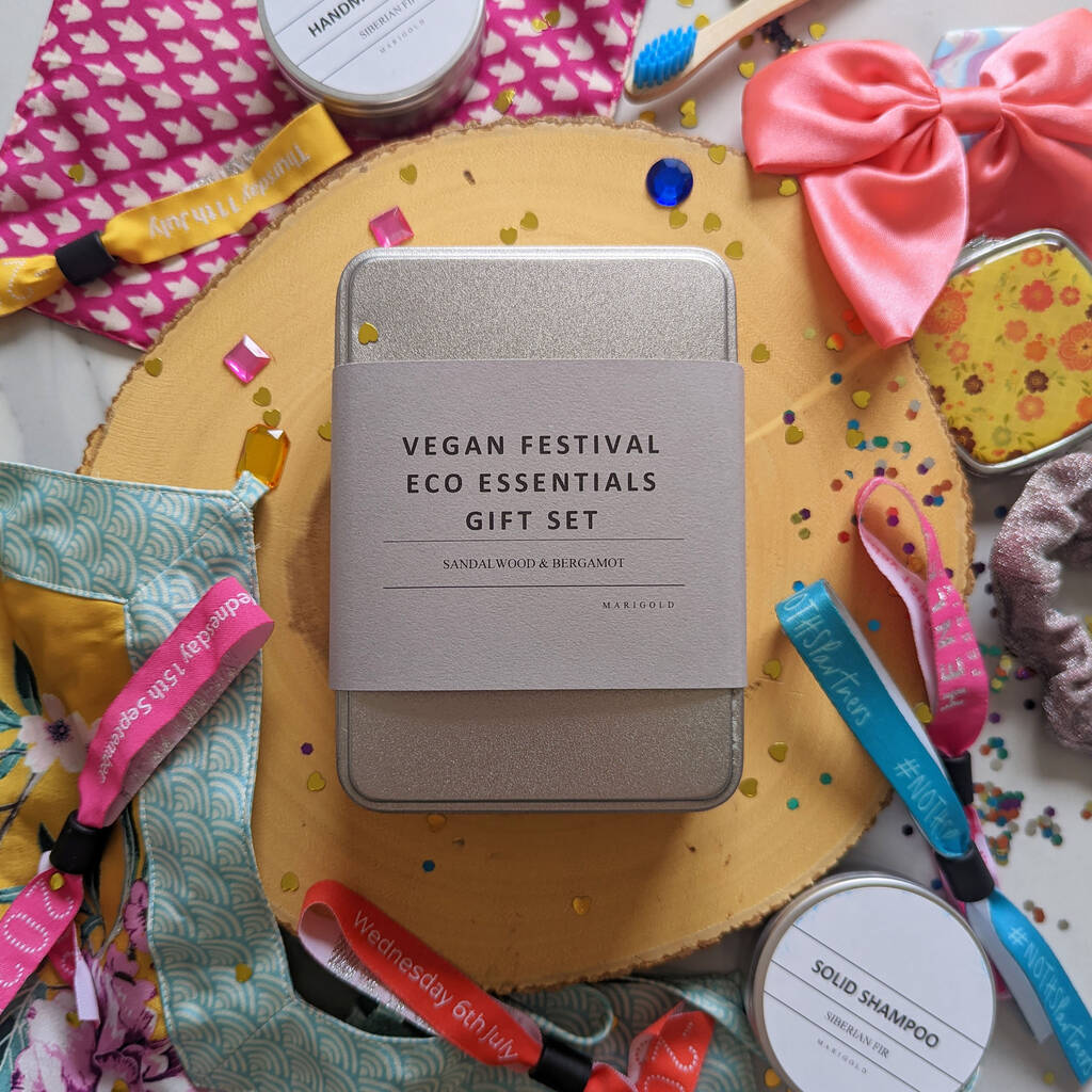 Vegan Festival Eco Essentials Gift Set closed