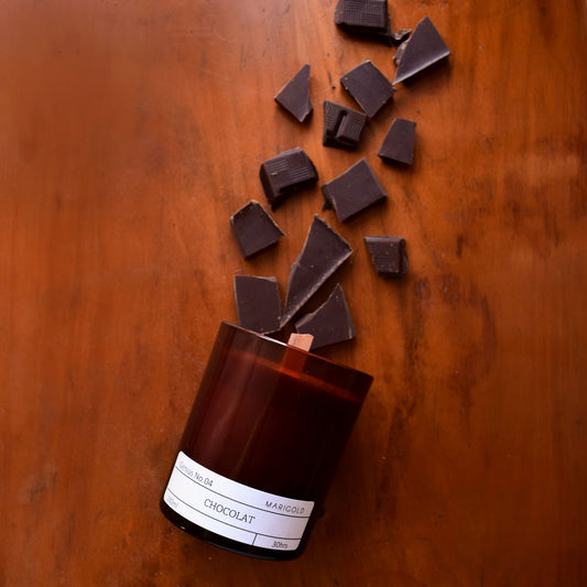 Chocolate Scented Eco Soy Wax Candle