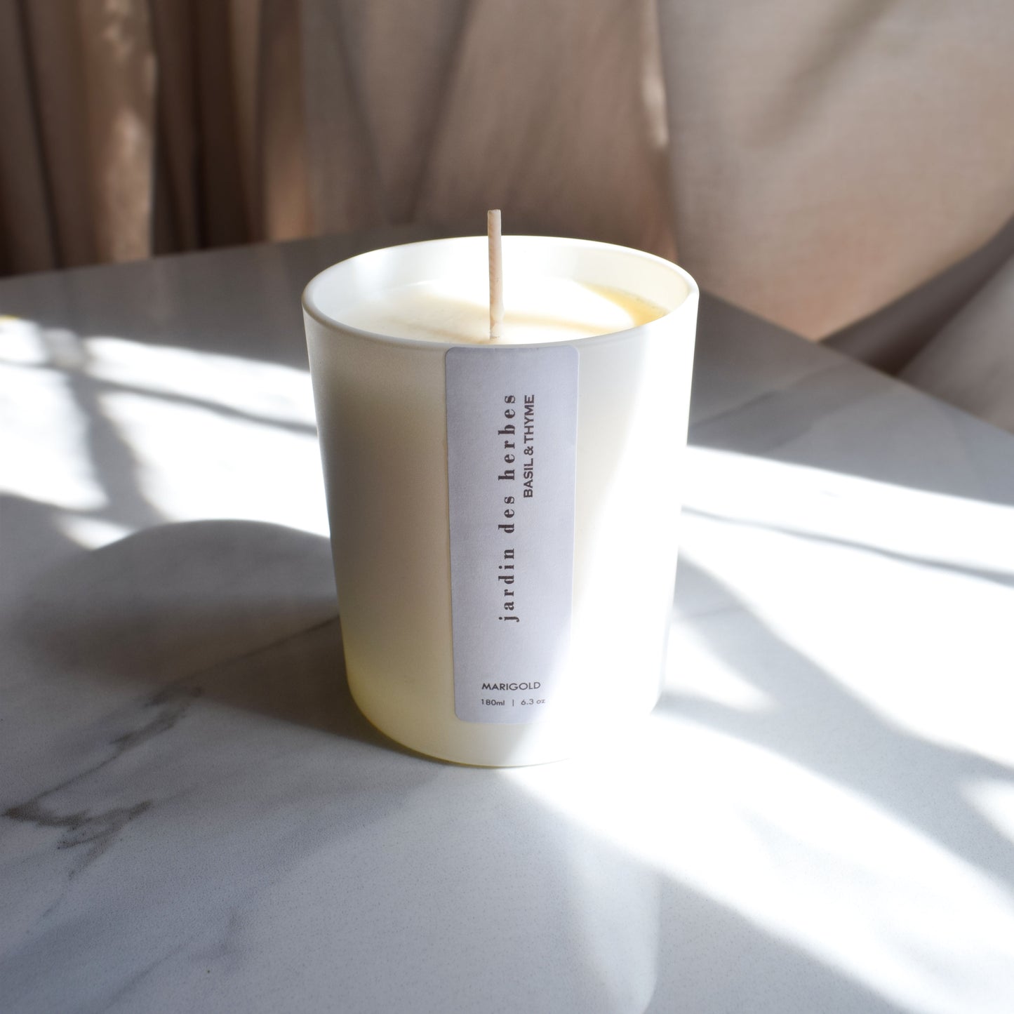 Jardin des herbes eco soy wax scented candle