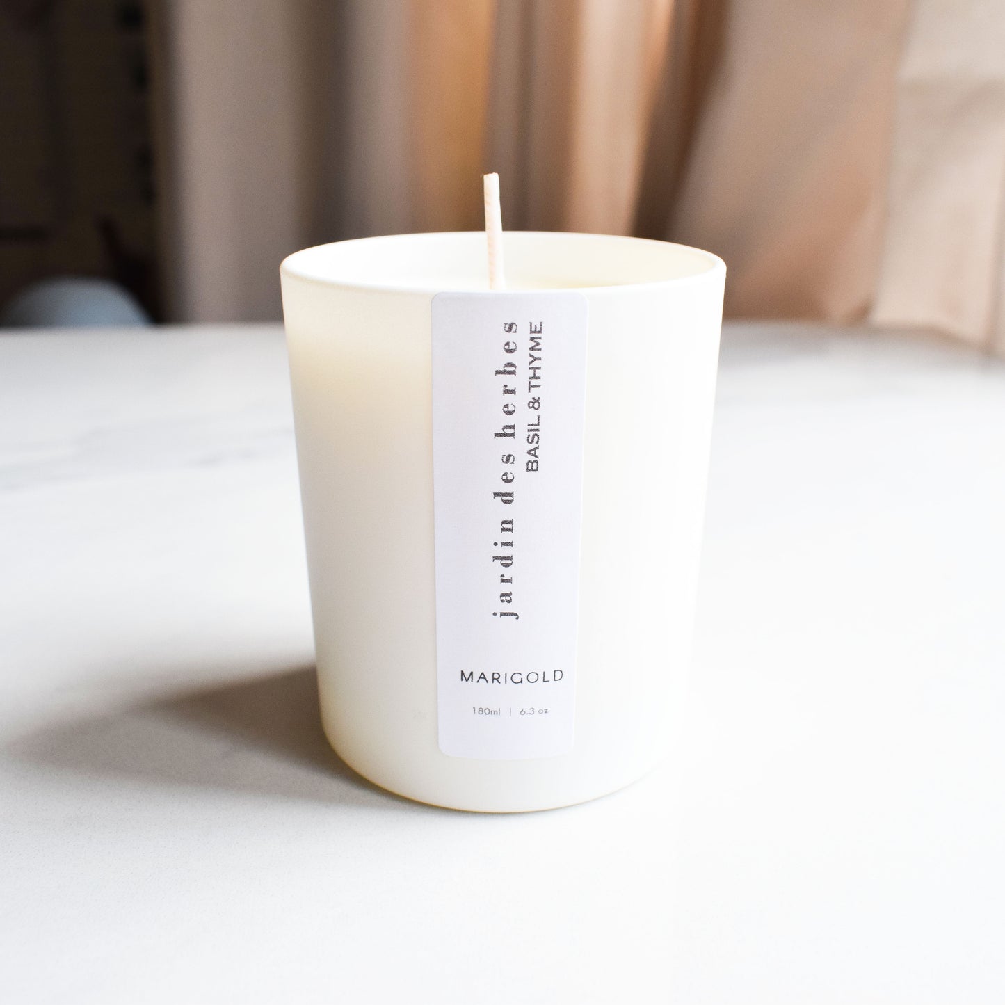 Jardin des herbes eco soy wax scented candle 