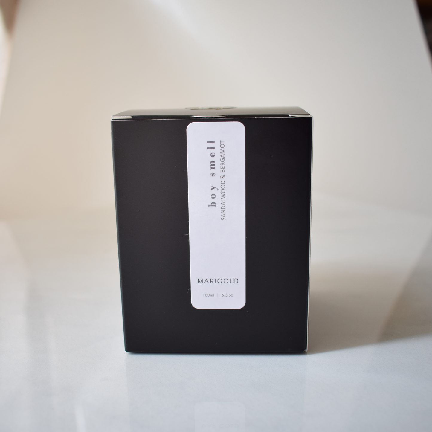 200ml Personalised Boy Smell Wellbeing  Sandalwood and Bergamot Scented Candle