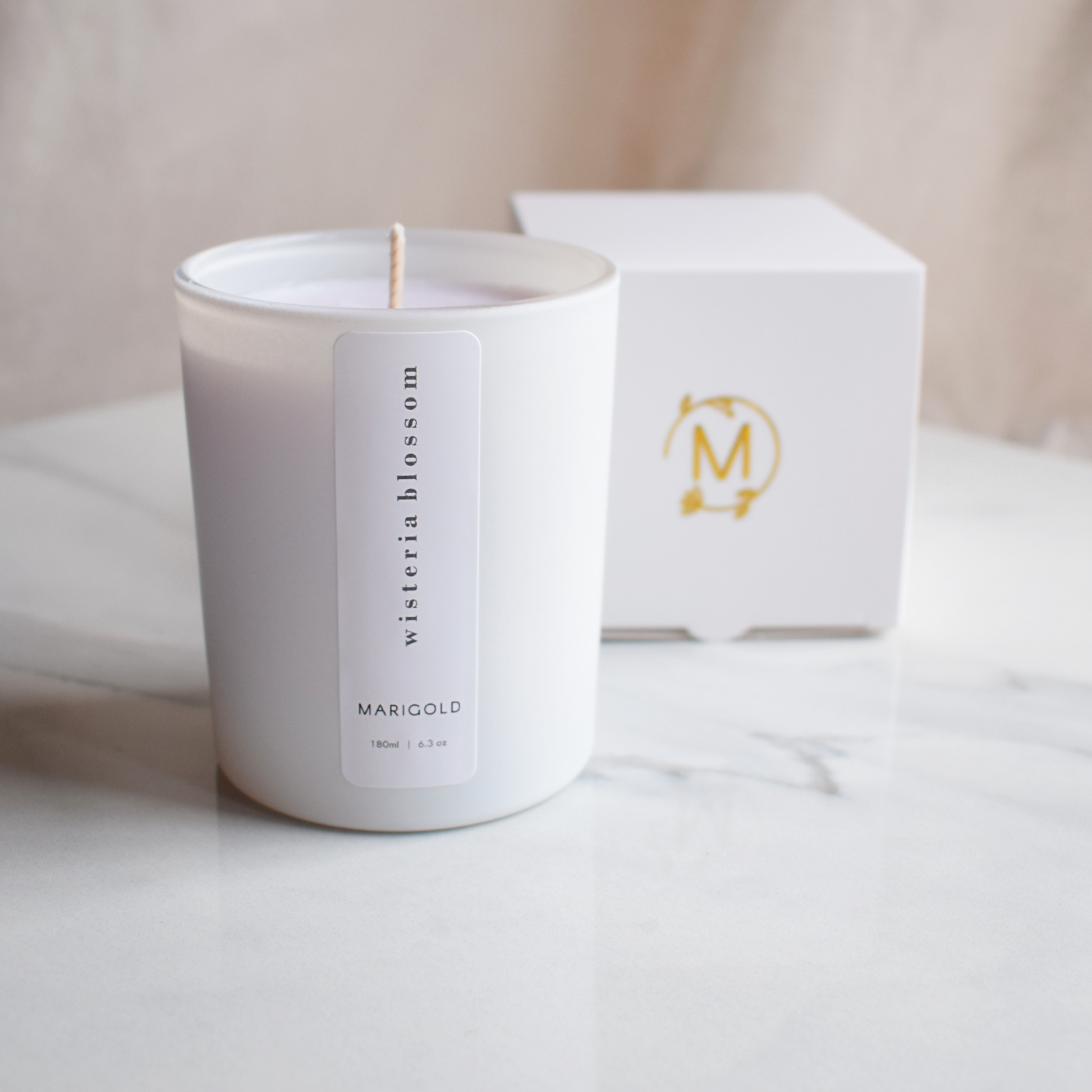 Wisteria Candle with box