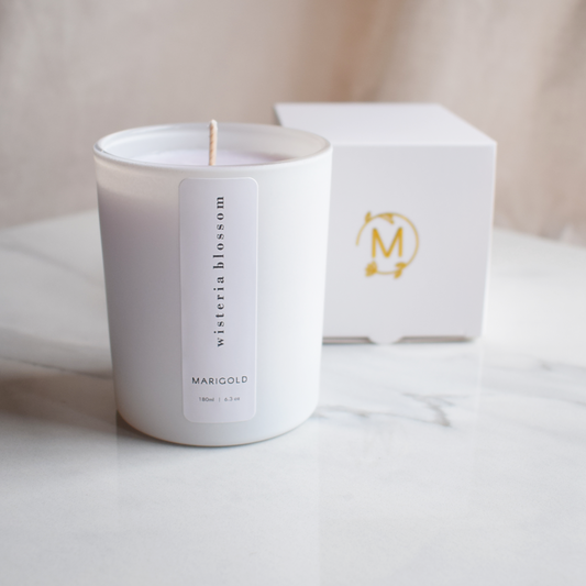 Wisteria Candle with box