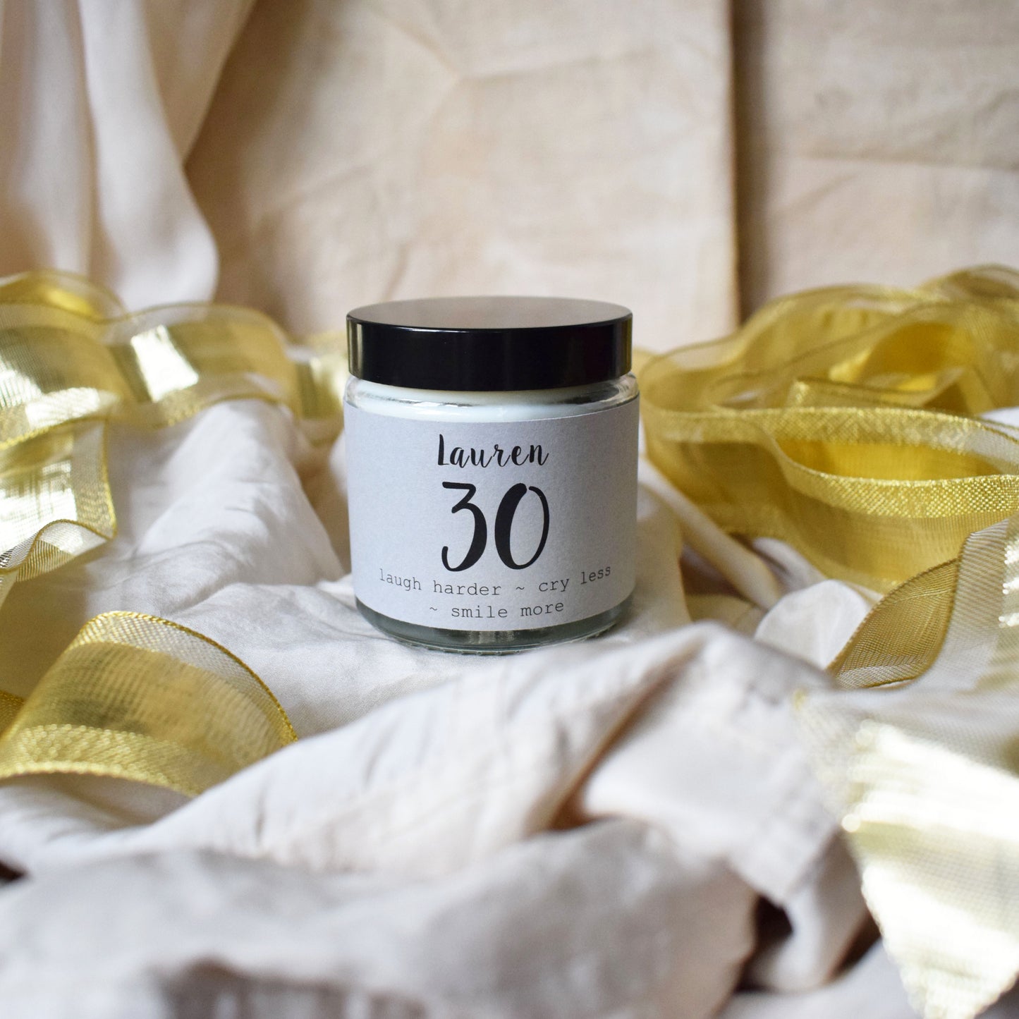 30th Birthday Scented Candle