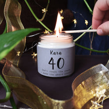 Load image into Gallery viewer, 40th Birthday Scented Candle