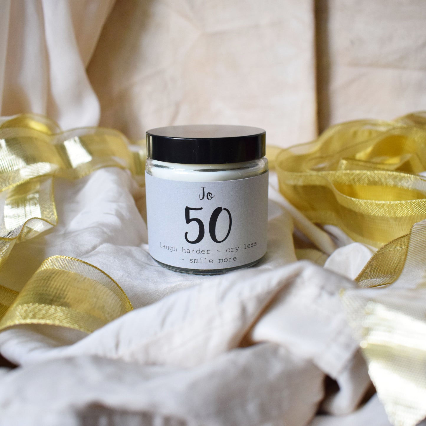 50th Birthday Scented Candle