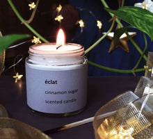 Load image into Gallery viewer, Éclat Cinnamon Sugar Scented Candle