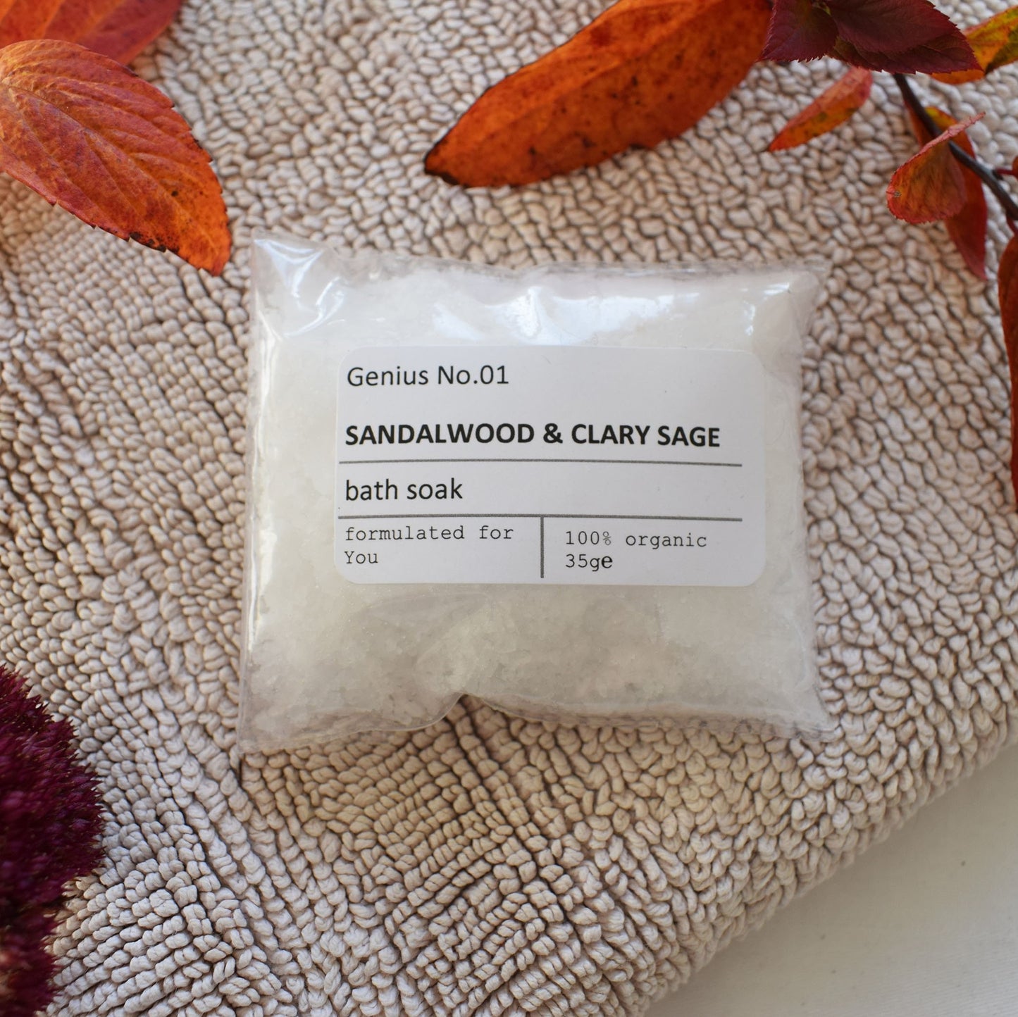 Personalised Organic Wellbeing Letterbox Spa Collection bath soak
