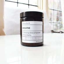 Load image into Gallery viewer, Personalised &#39;Breathe&#39; Wellbeing Scented Candle