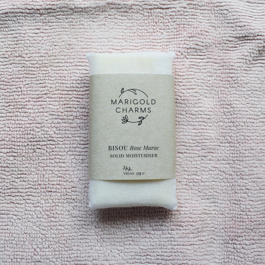 Vegan Solid Moisturiser Rose Maroc