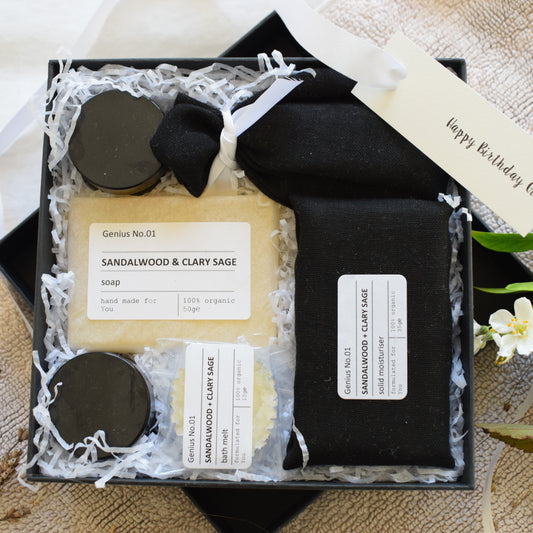 Personalised Organic Wellbeing Letterbox Spa Collection