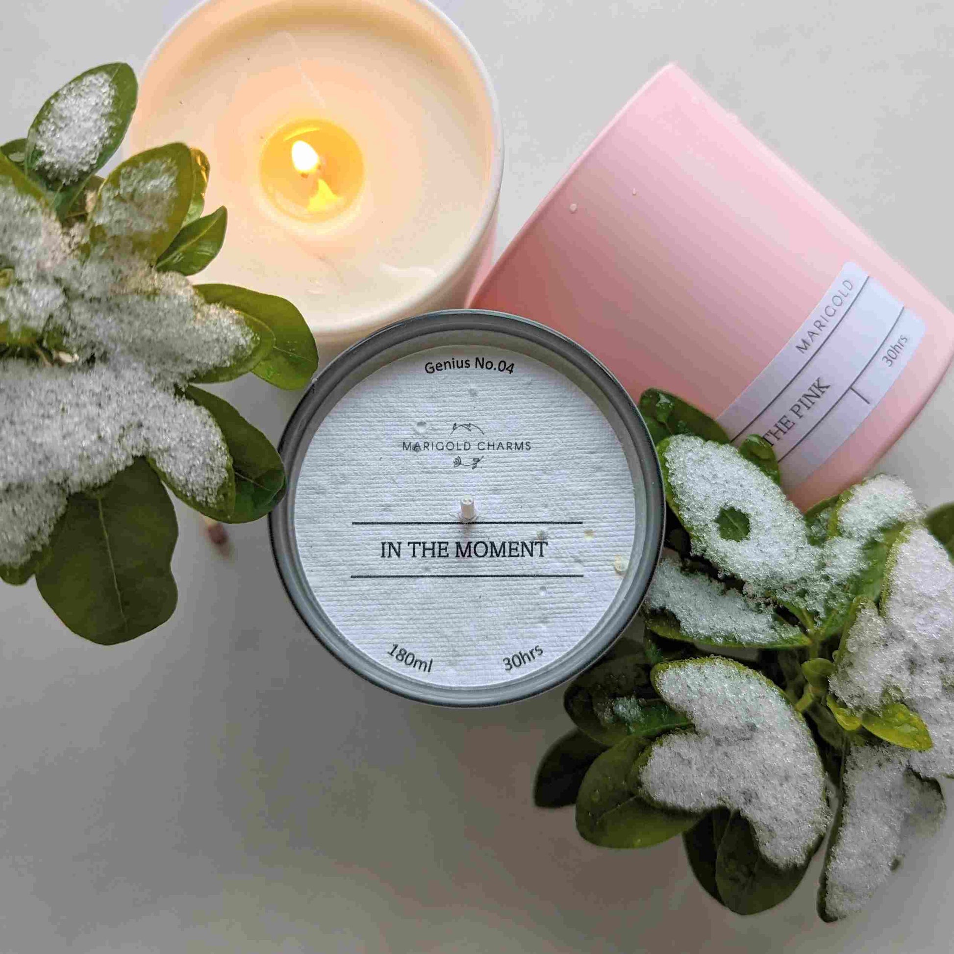 180ml Head In The Clouds Wellbeing Aromatherapy Candle trio of candles