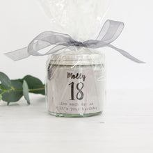 Load image into Gallery viewer, 18th Birthday Scented Candle