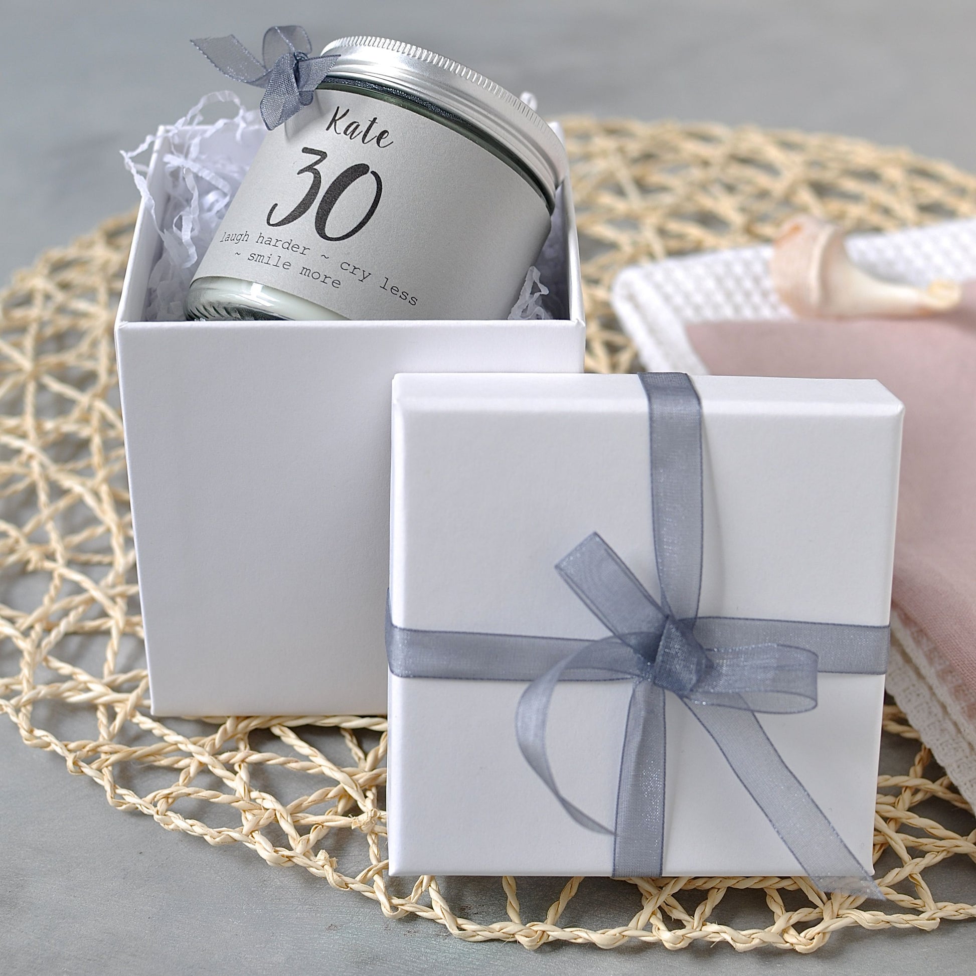 30th Birthday Scented Candle in a box