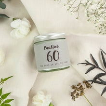 Load image into Gallery viewer, 60th Birthday Scented Candle