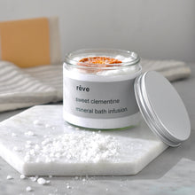 Load image into Gallery viewer, Sweet Clementine Mineral Bath Salt Infusion