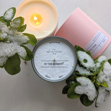Load image into Gallery viewer, In the Moment Wellbeing Aromatherapy Candle