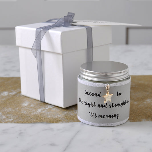 Scented Candle with Star Charm
