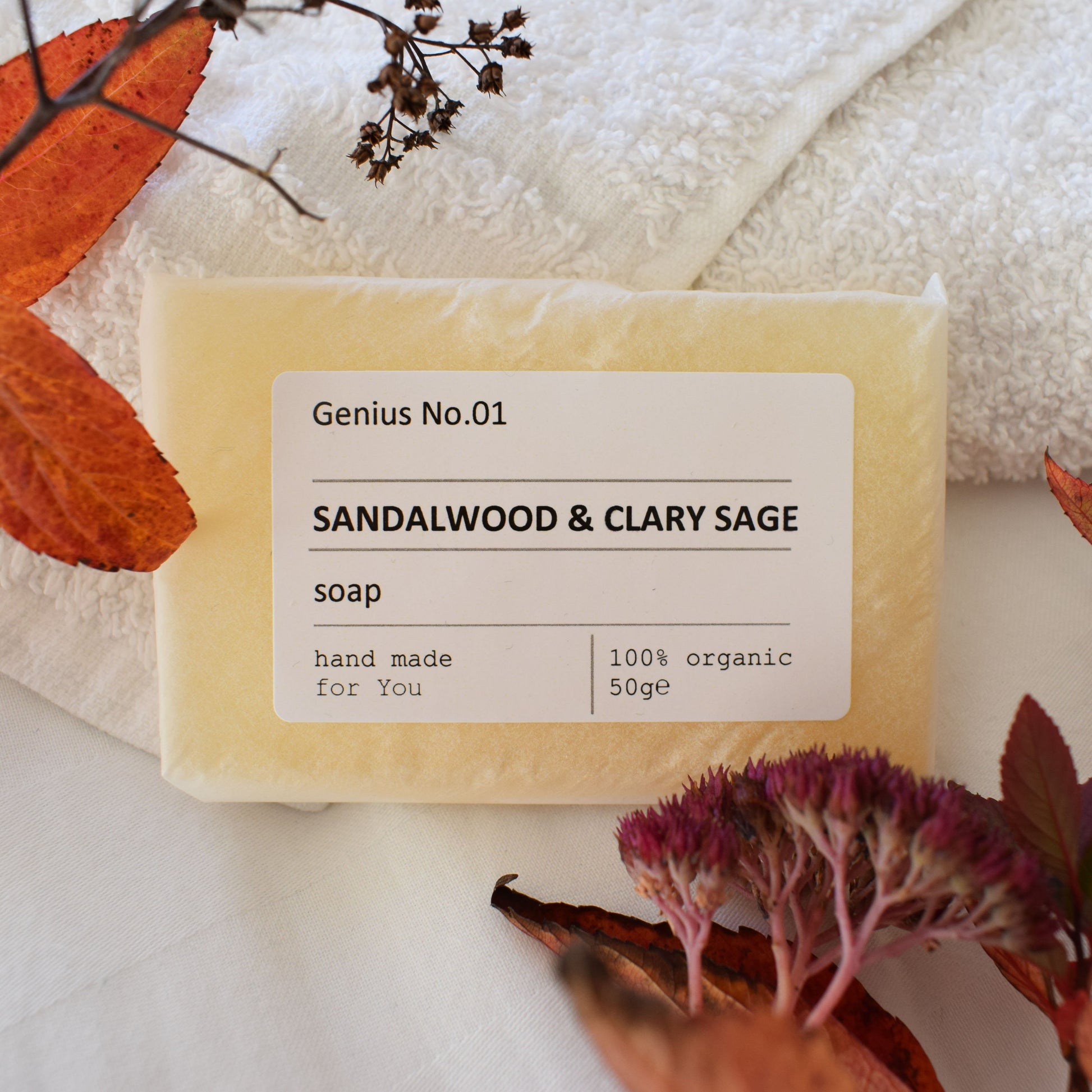 Personalised Organic Wellbeing Letterbox Spa Collection organic soap