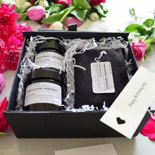 Load image into Gallery viewer, Personalised Organic Wellbeing Relaxation Gift Set