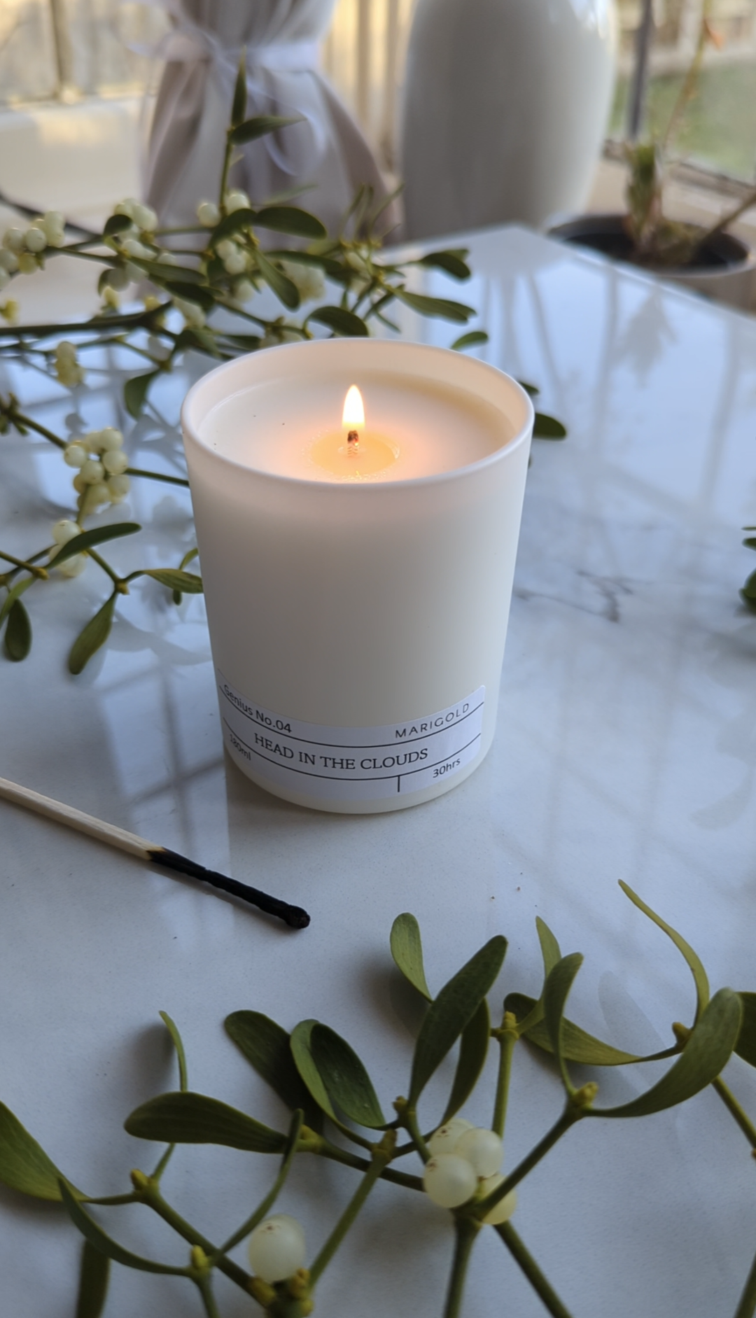 Head In The Clouds Wellbeing Aromatherapy Candle